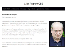 Tablet Screenshot of gilespegram.com